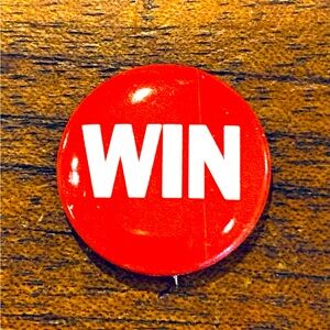 1974 President Ford Public Relations WIN Whip Inflation Push Pin